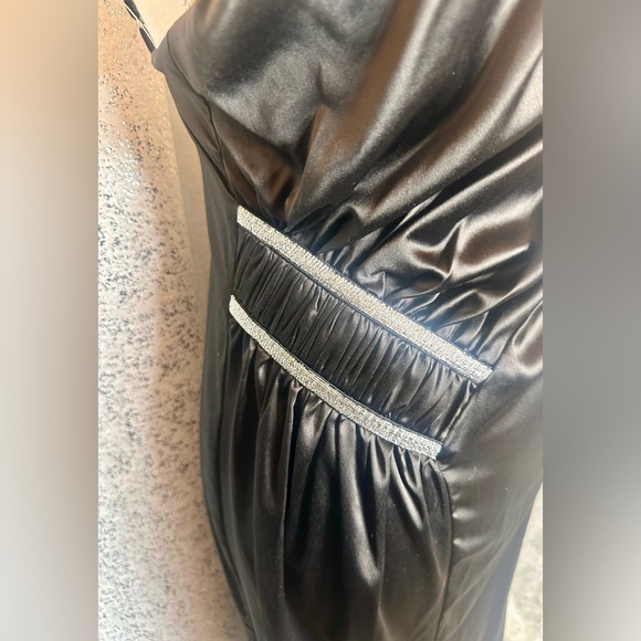 NWT One of its kind black satin dress - Picture 3 of 5